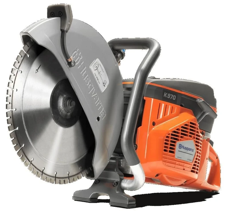 Husqvarna K970 III X-Torq Mitre Saw with 2 Diamond Discs 400 mm