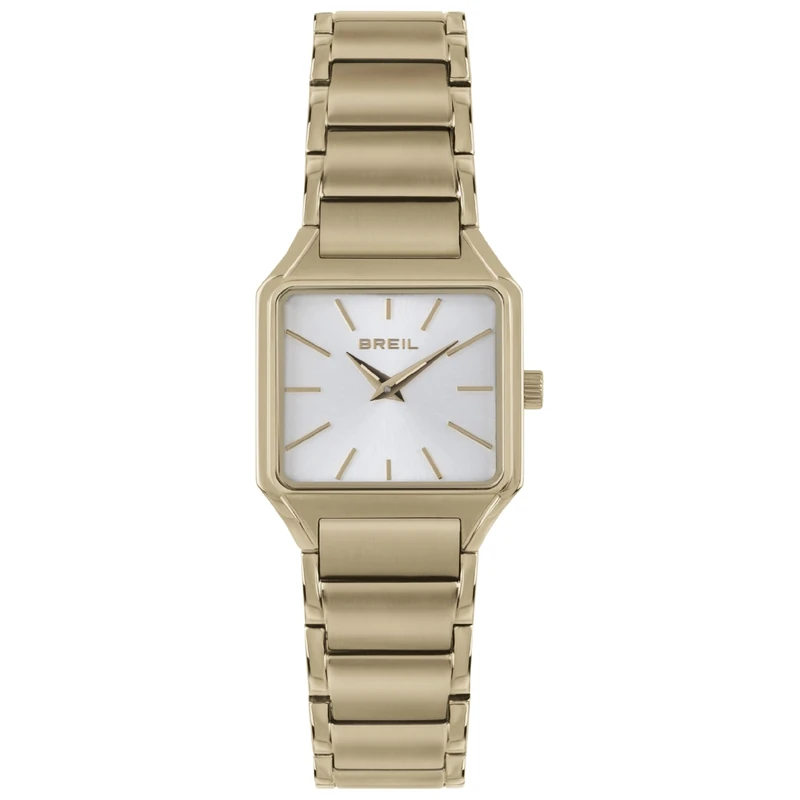 Breil - WATCH-TW1971 Women's Steel Watch, Gold/White, One Size, Bracelet