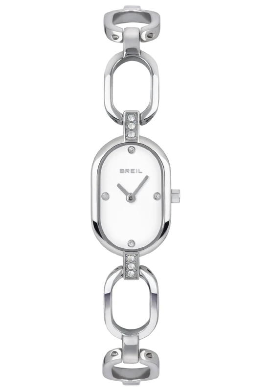 Breil - Watch WATCH-TW1975 Made of Steel for Women, Silver/White, One Size