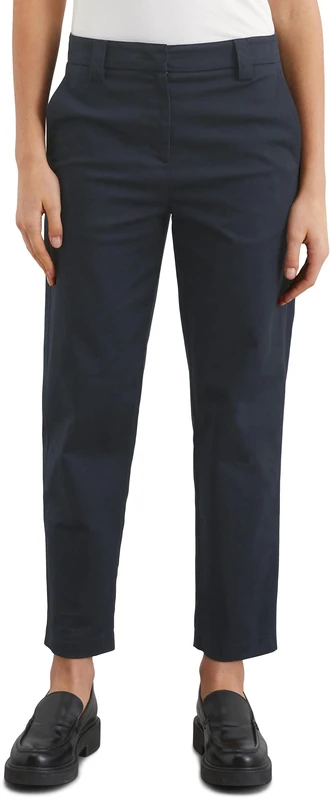 Marc OߴPolo Women's Tapered Fit Chinos with Stretch, Blue (Thunder Blue), 20