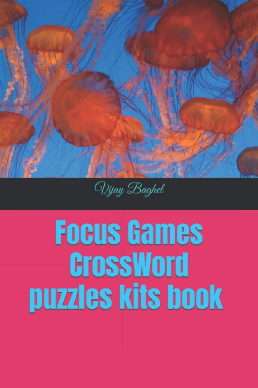 Focus Games CrossWord Puzzle kits book