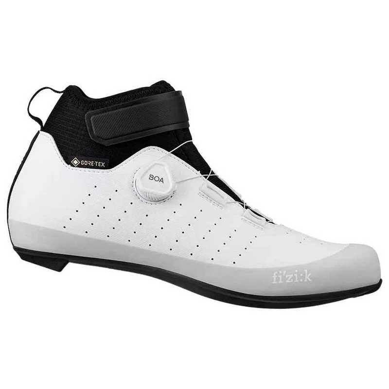 Fizik Unisex Tempo Artica R5 GTX Cycling Shoes, White/Black, 7.5 UK