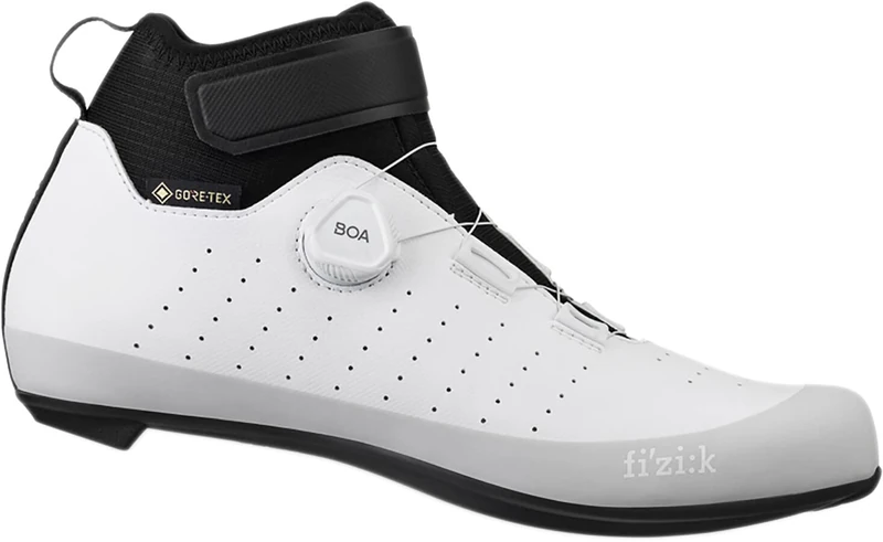 Fizik Unisex Tempo Artica R5 GTX Cycling Shoes, White/Black, 4 UK