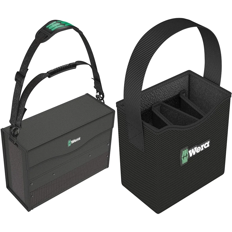 Wera 2Go 2 XL Tool Container Set, 3PC, 05004357001 & 2go 4 Tool Quiver