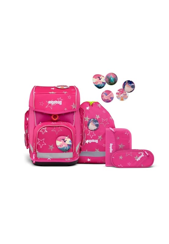 ergobag Cubo Set Ergonomic School Backpack - 6-Piece Set