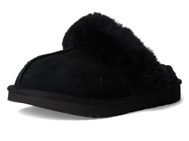 UGG Girl's Cozy Ii Slipper, Black, 9 UK Child