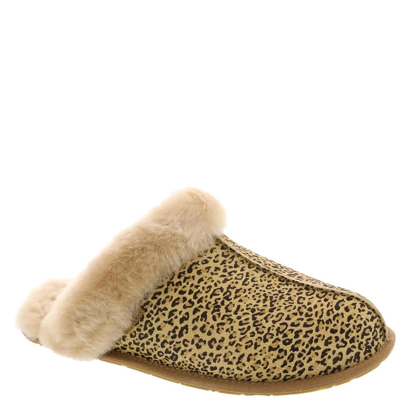 UGG Women's Scuffette II Speckles Slipper, Chestnut, 3 UK