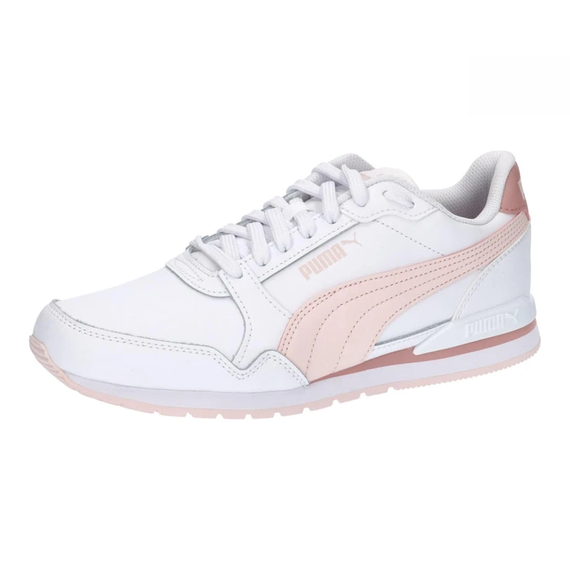 Puma Unisex Adults St Runner V3 L Sneakers, Puma White-Frosty Pink-Future Pink, 12 UK