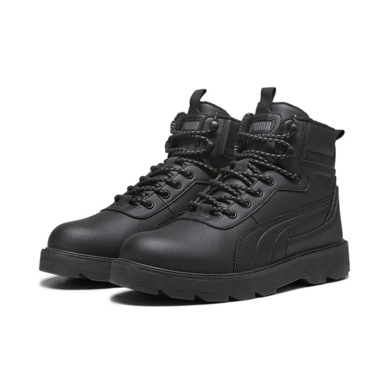 PUMA Unisex Desierto V3 Sneaker, Black Black, 6.5 UK