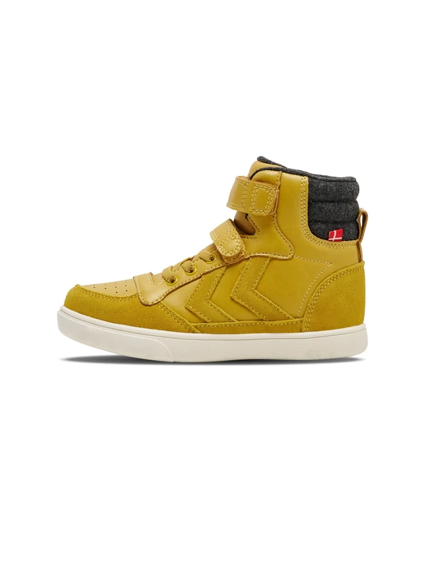 hummel Unisex Child Stadil Winter High Jr Basketball, Mustard, 10 UK Child