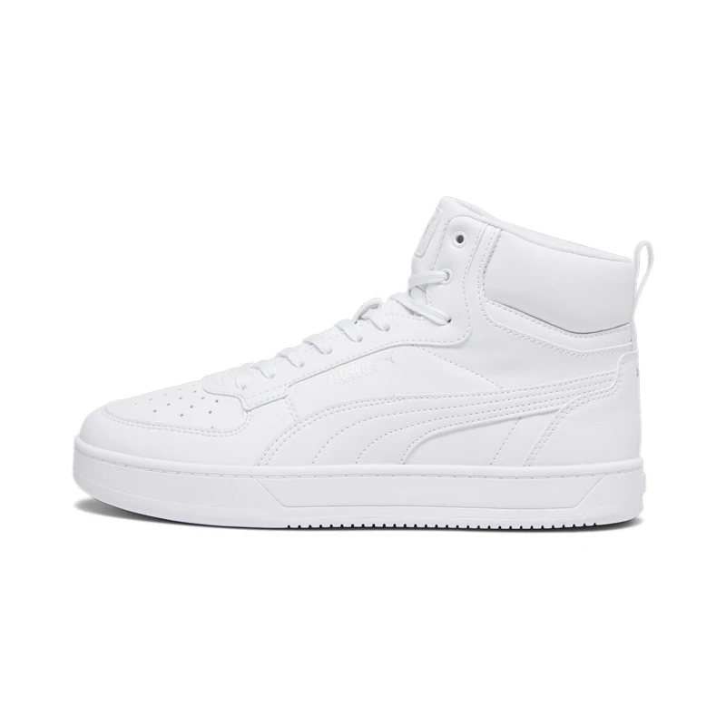 Puma Unisex Adults Puma Caven 2.0 Mid Sneakers, Puma White-Puma Silver, 8 UK