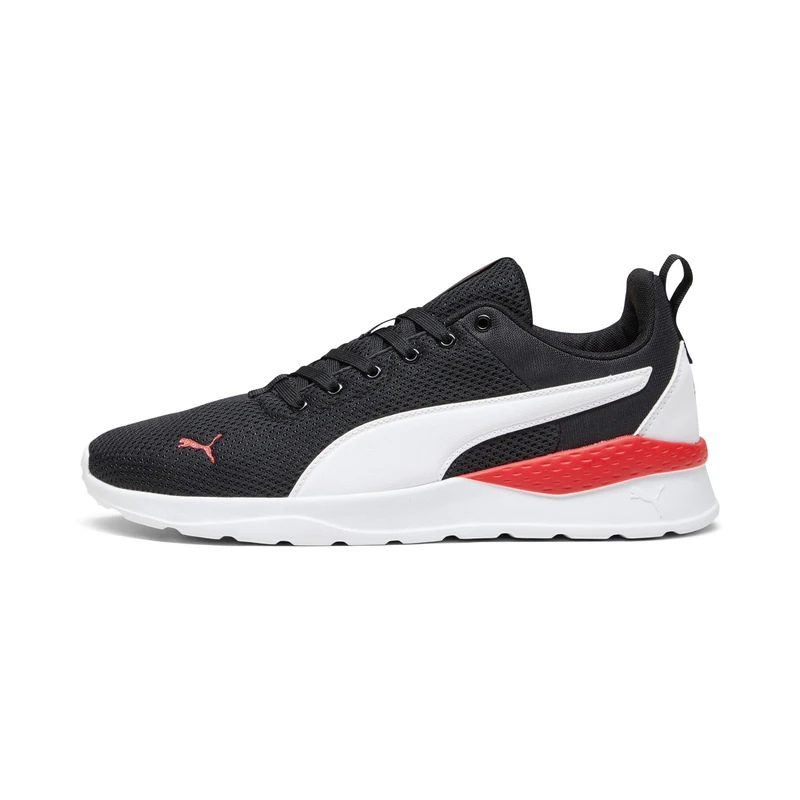 Puma Unisex Adults Anzarun Lite Sneakers, Puma Black-Puma White-For All Time Red, 13 UK