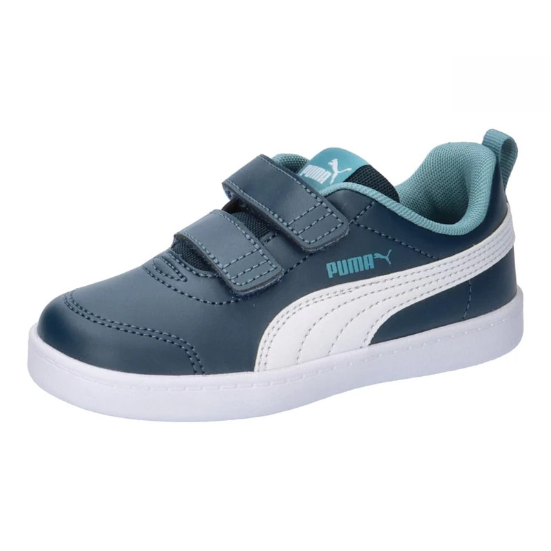 PUMA Unisex COURTFLEX V2 V INF Sneaker - Suede Low Boot, Hook & Loop