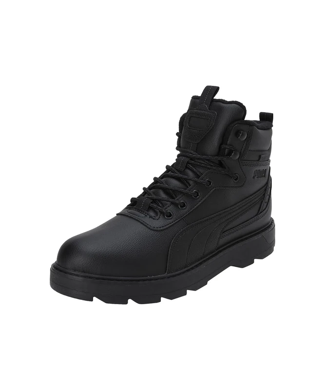 PUMA Men's Desierto V3 PURETEX Sneaker, Black Black, 7.5 UK