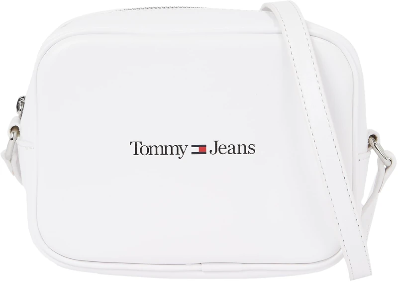 Tommy Jeans Women's Tjw Camera Bag Aw0aw15029 Crossovers, White (White), OS