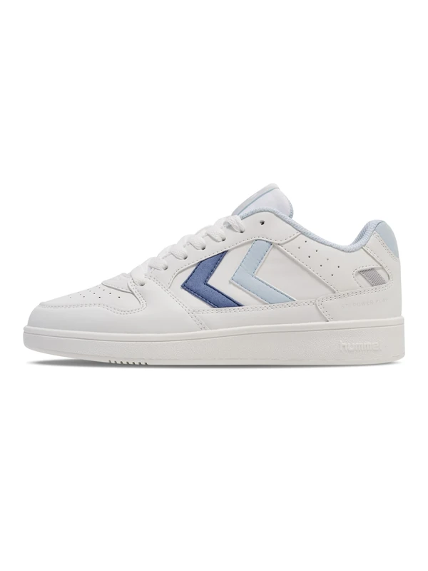 hummel St. Power Women's Laces Trainers, White Seagrass Bone White, 10.5 UK - Image 1
