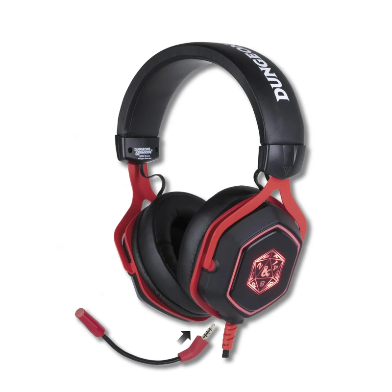Konix STOCK4 - Casque Gaming 7.1 D20 - Dungeons & Dragons