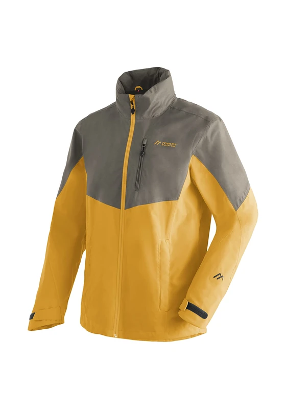 Maier Sports Men's Halny M Outdoor Jacket, Hollywood Gold/Teak, 56 (EU)