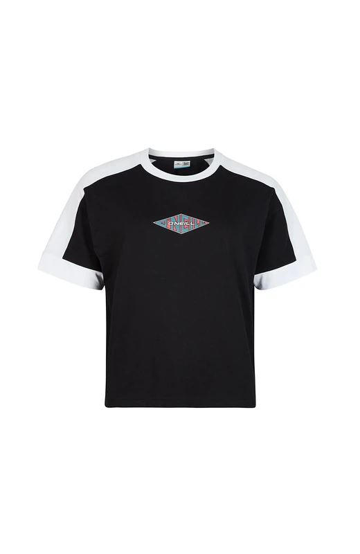 O'NEILL Limbo T-Shirt 19010 Black Out Women's Regular T-Shirt, 19010 Black Out, Small-Medium