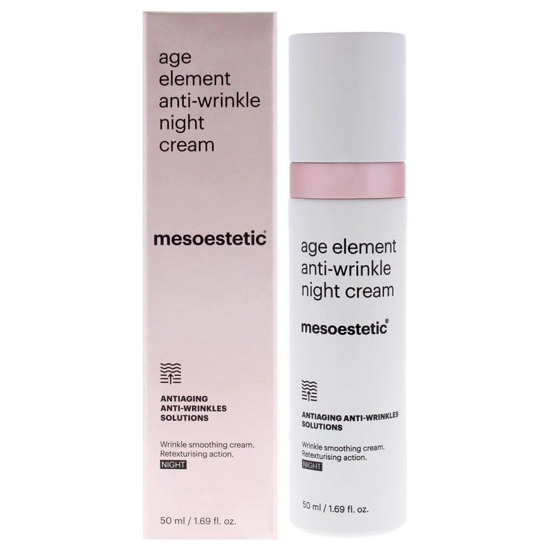 Age Element Anti Wrinkle Night Cream by Mesoestetic for Unisex - 1.69 oz Cream