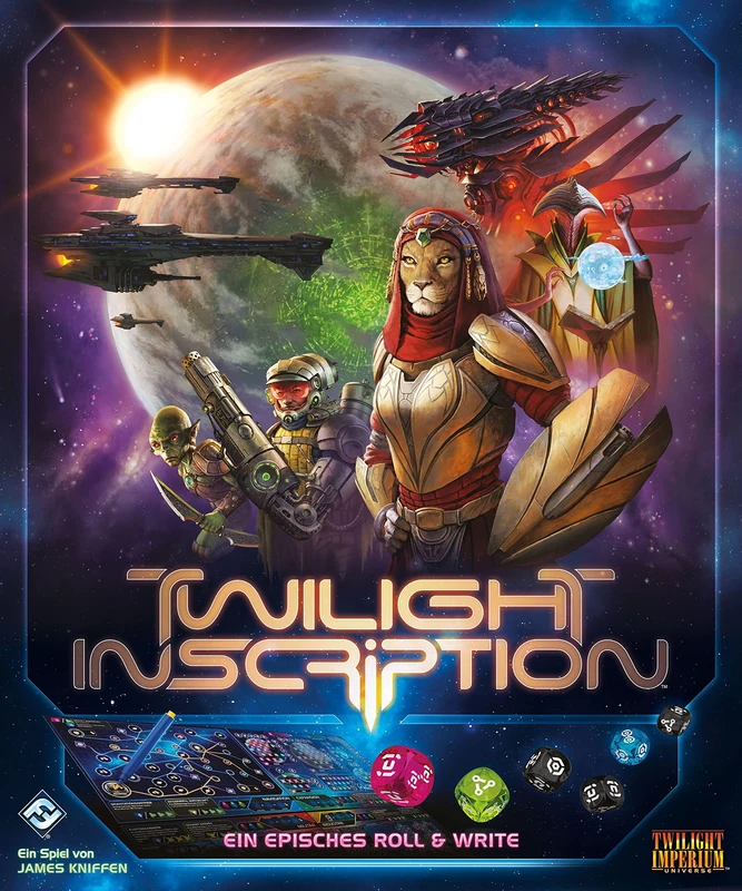 Fantasy Flight Games Twilight Inscription Expert Game Strategy Game 1-8 Players from 14+ Years 90-120 Minutes German