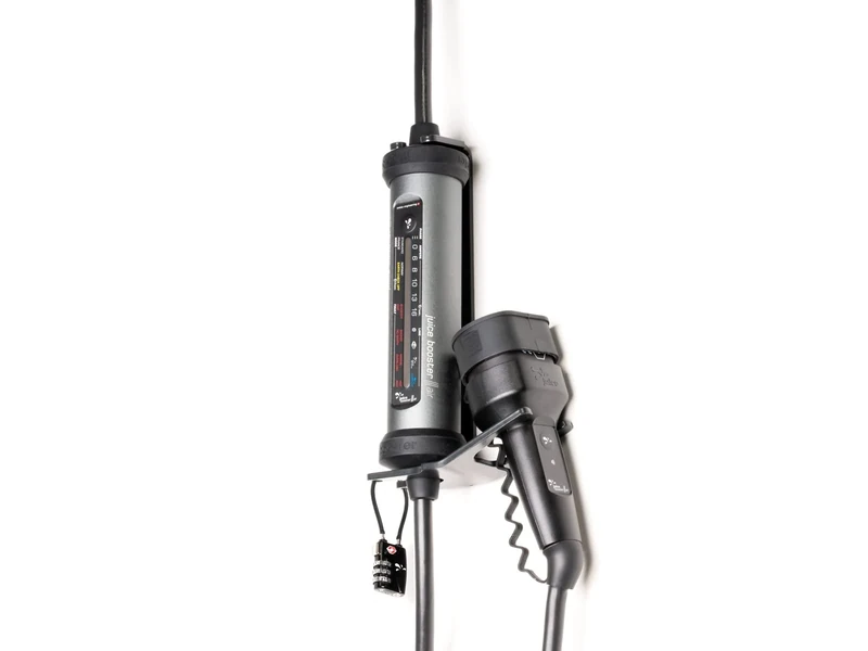JUIC BOOSTER 3 air Wandhalterung mit U-Bügel, Sicherheitsschloss&Kabelha