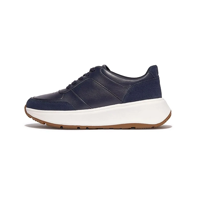 F-Mode Leather Sneaker Midnight Navy