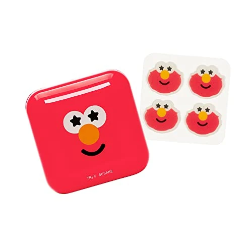 Starface x Sesame Street Elmo Pimple Patches and Compact, Limited-Edition Hydrocolloid Patches, Absorb Fluid and Reduce Inflammation (32 Count)