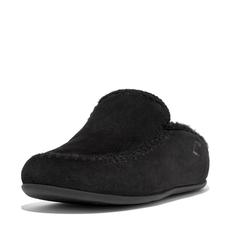 Fitflop Chrissie Slipper with Crochet Stitching