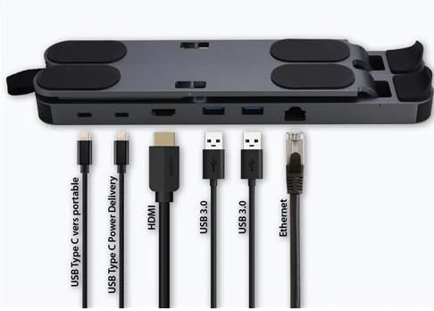 6-PORT DOCKING DRIVE WITH PC HOLDER - Image 1