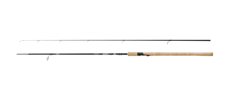Abu Garcia Venturi V2 Spinning Fishing Rod – Lightweight 30T Carbon Blank, Premium Cork Handle, Versatile Action, Ideal for Targeting Freshwater Species Like Trout, Bass, and Pike 2.44m 30-60g