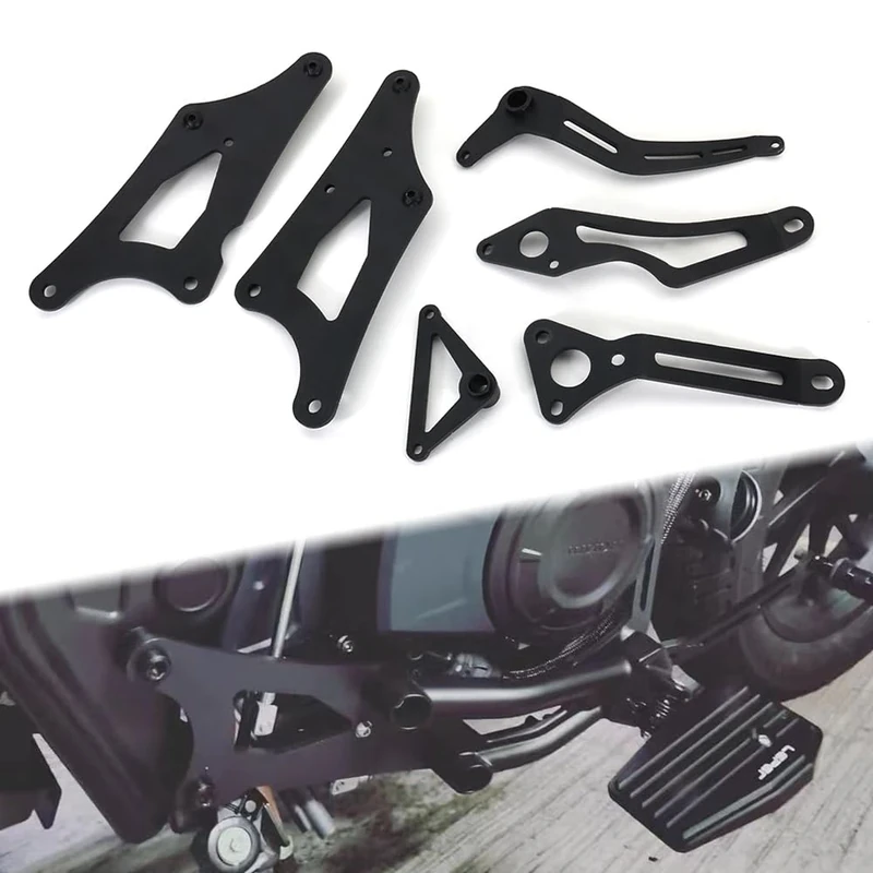 Xitomer Forward Footpeg Kit for 2022 CMX500 Rebel, Adjustable Set