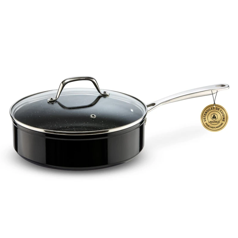 Laguiole - Greblon C2 Non-Stick Induction Set of 9 Black