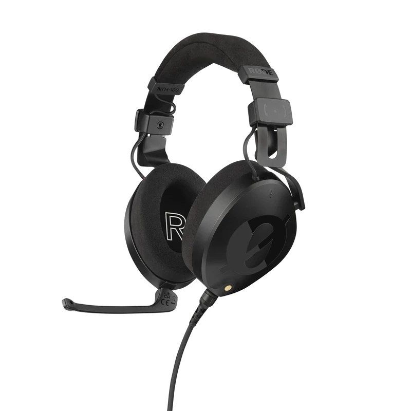 RØDE NTH-100M Professional Over-ear Headset for Media, Broadcast, Podcasting, Content Creation, Streaming, Working From Home (Black)