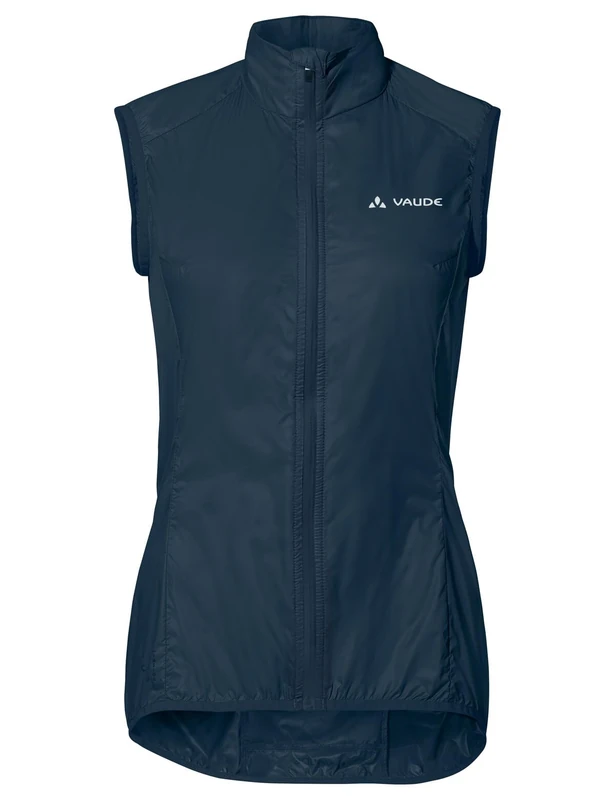 VAUDE Women's Matera Air Vest - Breathable Women's Wind Vest Made from Recycled Materials for Cycling with Back Pocket