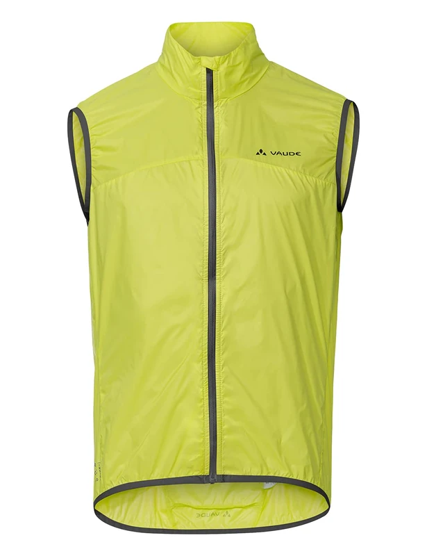 VAUDE Matera Air Cycling Vest, Ultralight Wind Vest Cycling Men's Waterproof Vest Road Bike Men's Windproof Sports Vest Reflective - Image 1
