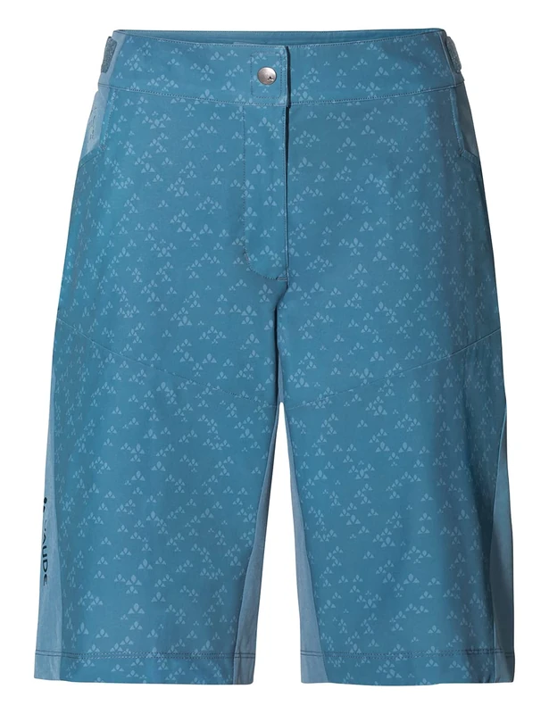 VAUDE Ledro Print Women's Shorts Blue Gray