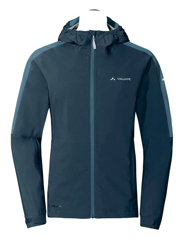 VAUDE Women's Moab Rain Jacket II - Women's Rain Jacket - Waterproof Cycling Jacket