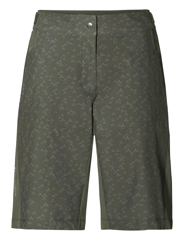 VAUDE Women's Ledro Print Shorts Khaki