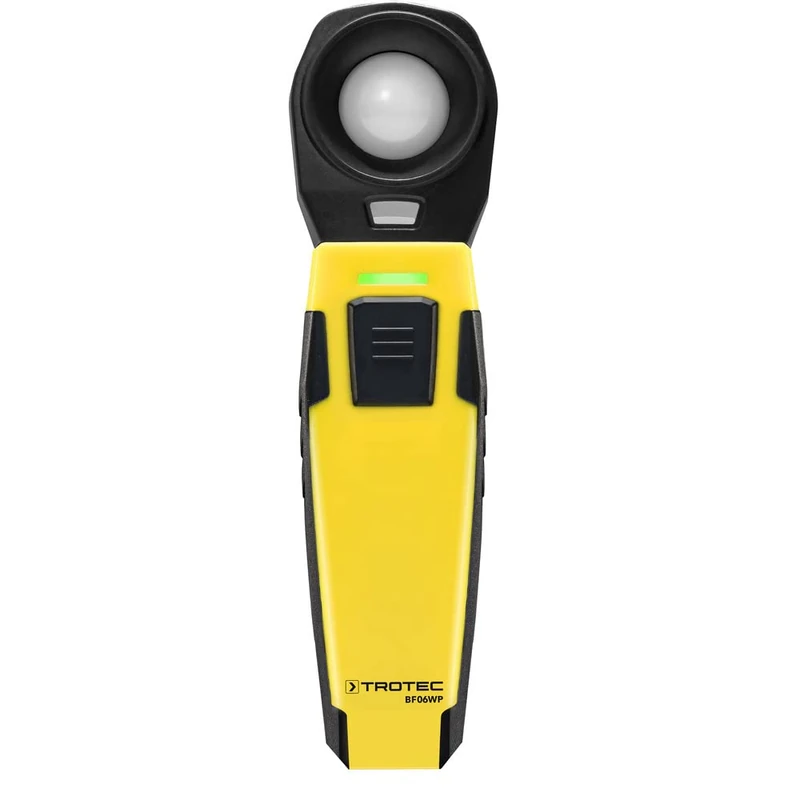 TROTEC Luxmeter BF06WP Exposure for Photography Measuring Range up to 40,000 Lux Bluetooth Application Sensors with Smartphone Control Storage of Photo-Related Measurement Values