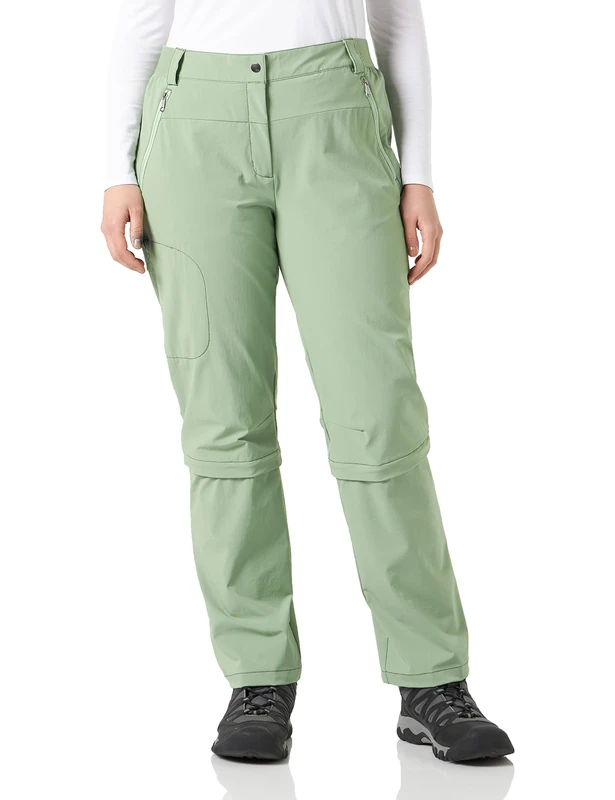 VAUDE Farley Stretch Capri T-Zip III Women's Zip Off Hiking Trousers