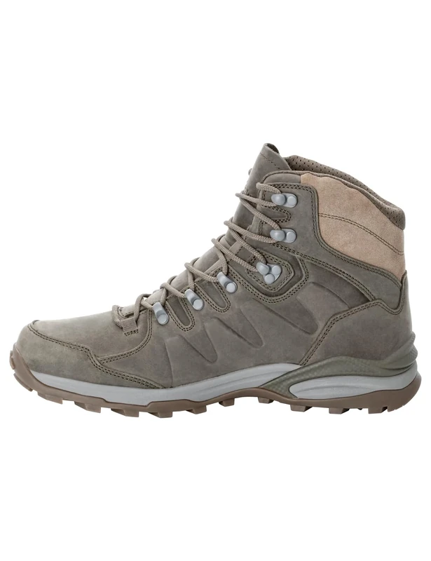 Jack Wolfskin Men's Refugio Prime Texapore Mid M Hiking Shoes, Cold Coffee, 44 EU