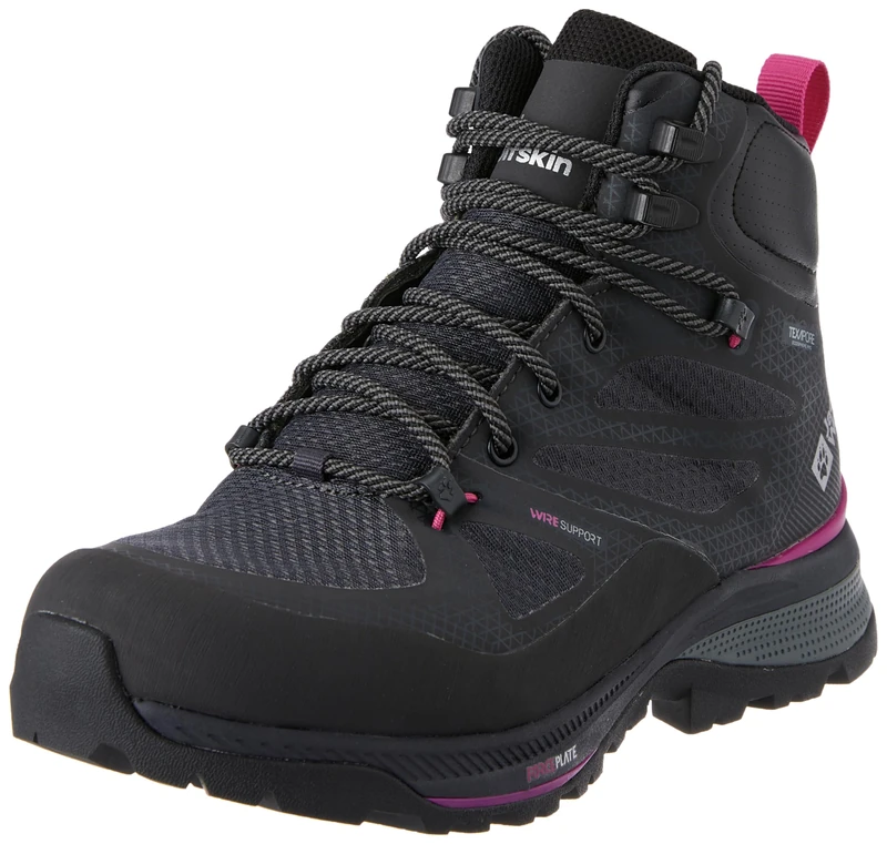 Jack Wolfskin Women's Force Striker Texapore MID W Hiking Shoes, Phantom/Pink, 36 EU, Phantom Pink, 4 UK - Image 1