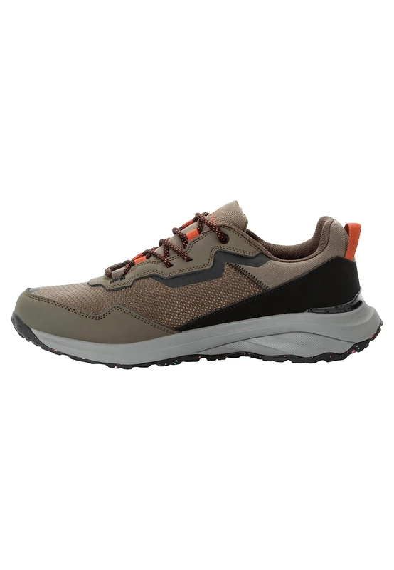 Jack Wolfskin Unisex Dromoventure Low M Trainers, Cold Coffee, 10.5 UK