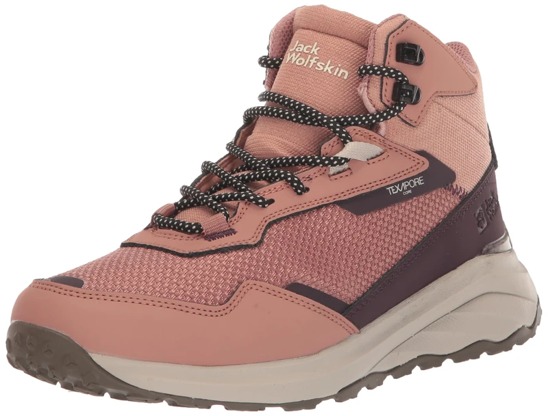 Jack Wolfskin Women's Dromoventure Texapore Mid W Trainers, Wild Ginger, 5.5 UK