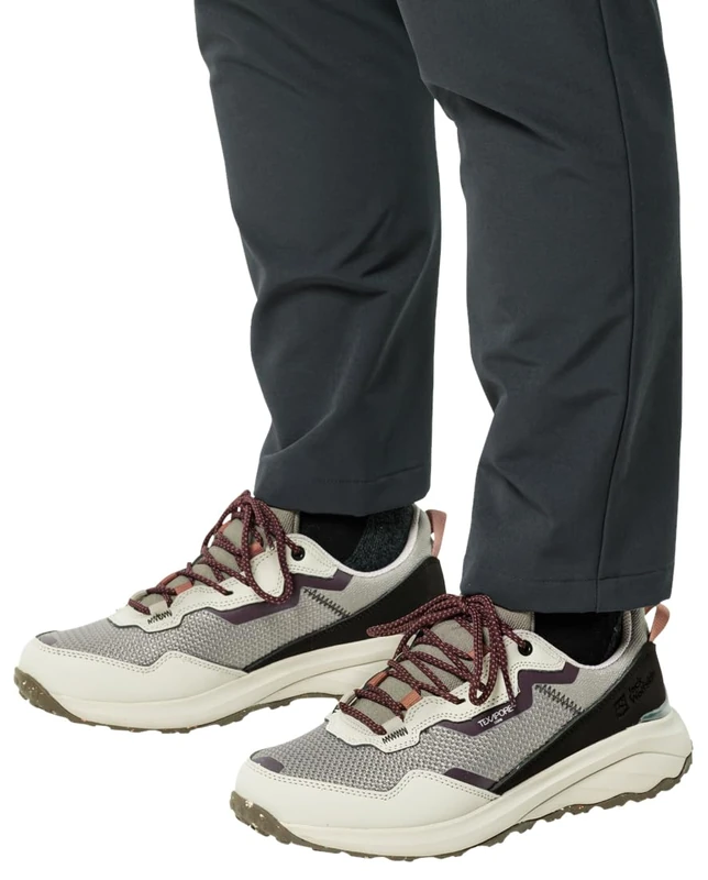 Jack Wolfskin Women's Dromoventure Low W Trainers, Dusty Grey, 3.5 UK