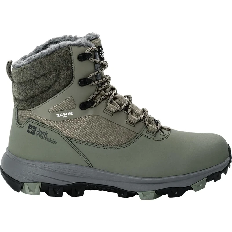 Jack Wolfskin Men's Everquest Texapore High M Hiking Boots, Dusty Olive, 6 UK