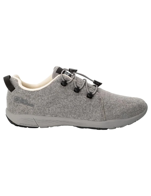 Jack Wolfskin Women's Spirit Wool Low W Trainers, Dusty Grey, 7.5 UK