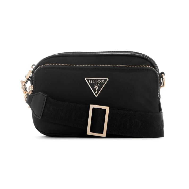 GUESS Gemma Eco Black Camera Bag Black Fabric One-Size