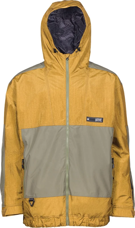 L1 Premium Goods Men's Ventura L1 Ski Snowboard Jacket - Moss